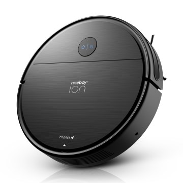 Niceboy ION Charles i6 - Έξυπνη ρομποτική σκούπα 2 σε 1 2600 mAh Wi-Fi μαύρο