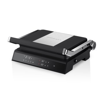 Niceboy ION Grillmaster - Ψησταριά/Γκριλιέρα 2000W/230V μαύρο/ματ χρώμιο