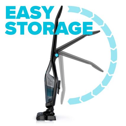 Niceboy ION Hurricane F7 - Επαναφορτιζόμενη Σκούπα Stick 3σε1 150W/2200 mAh μαύρο