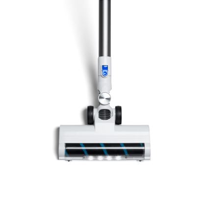 Niceboy ION Hurricane H5 - Ασύρματη ράβδος ηλεκτρικής σκούπας 2 σε 1 150W/2200 mAh λευκό/μπλε