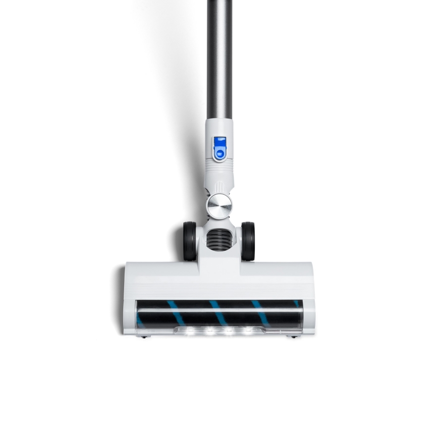 Niceboy ION Hurricane H5 - Ασύρματη ράβδος ηλεκτρικής σκούπας 2 σε 1 150W/2200 mAh λευκό/μπλε