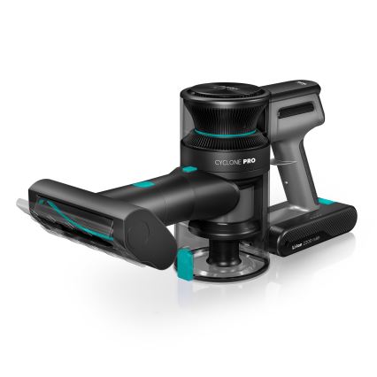 Niceboy ION Hurricane H7 - Εύκαμπτη ασύρματη σκούπα Stick 2σε1 200W/2200 mAh μαύρο