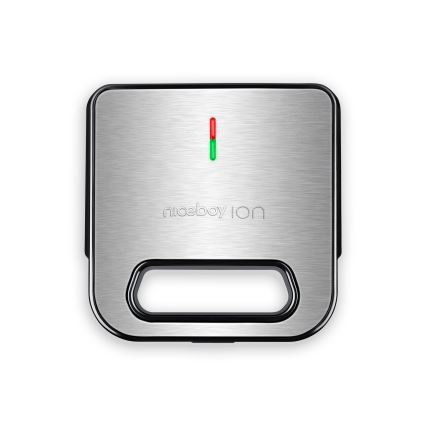 Niceboy ION Snacker S1 - Τοστιέρα 750W/230V ματ χρώμιο/μαύρο