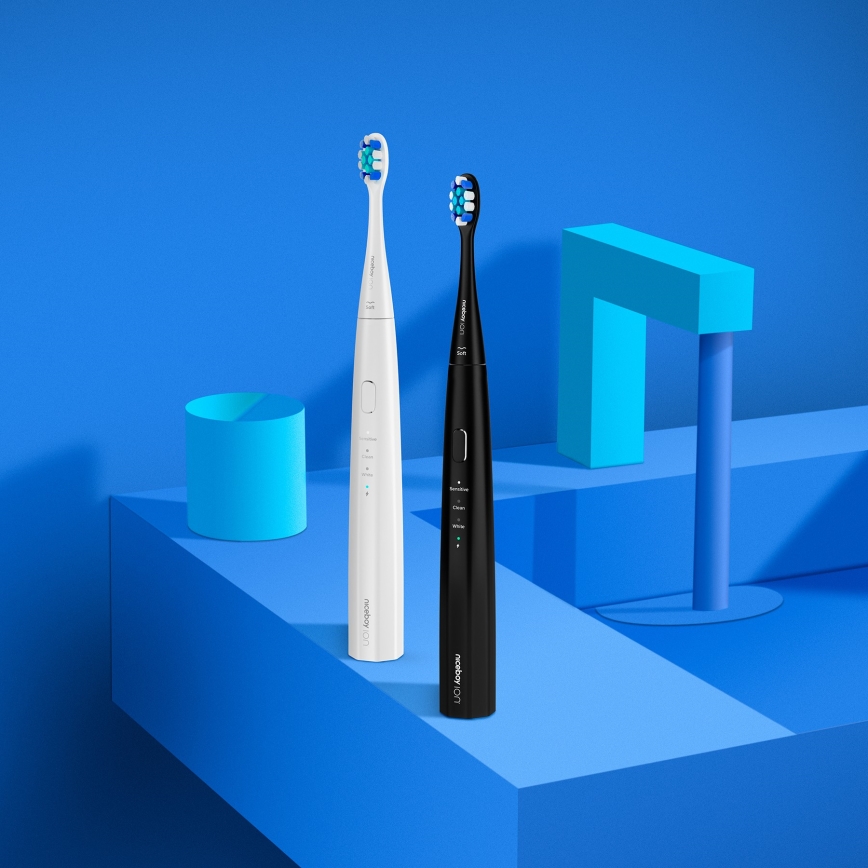 Niceboy ION Sonic Lite - Ηχητική οδοντόβουρτσα 500 mAh IPX7 μαύρο