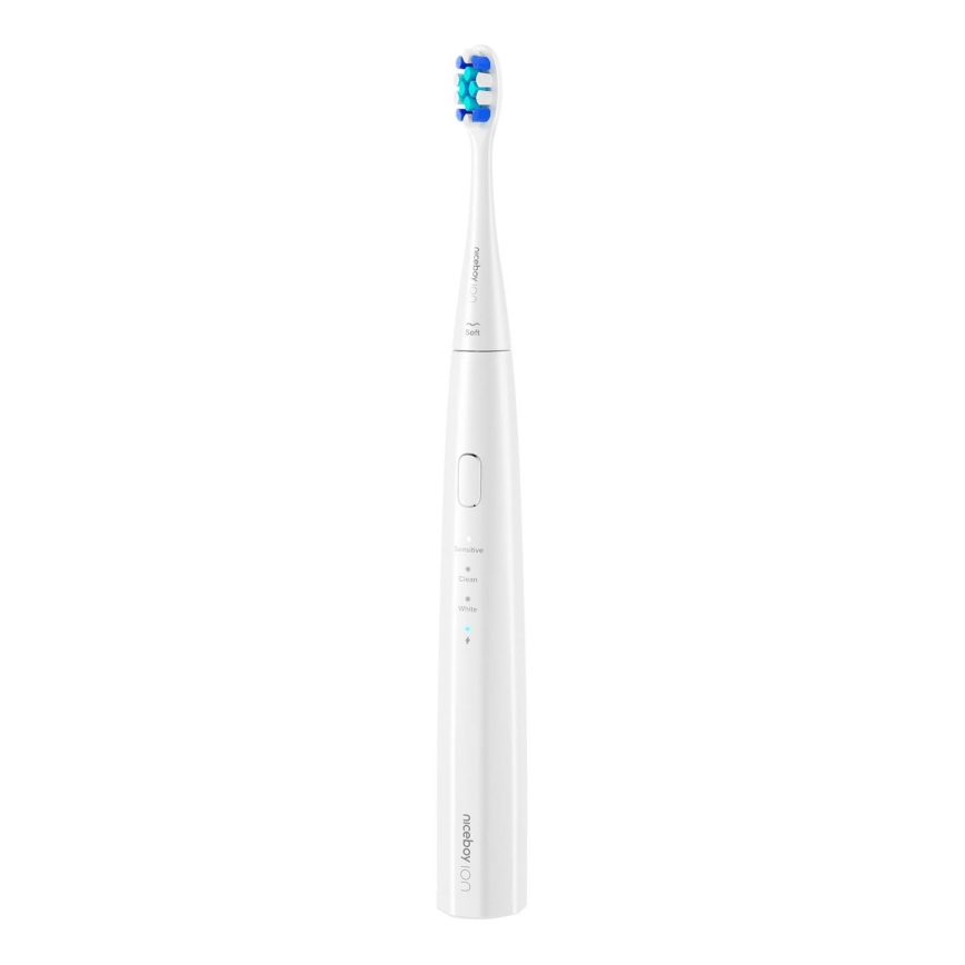 Niceboy ION Sonic Lite - Ηχητική οδοντόβουρτσα IPX7 λευκό