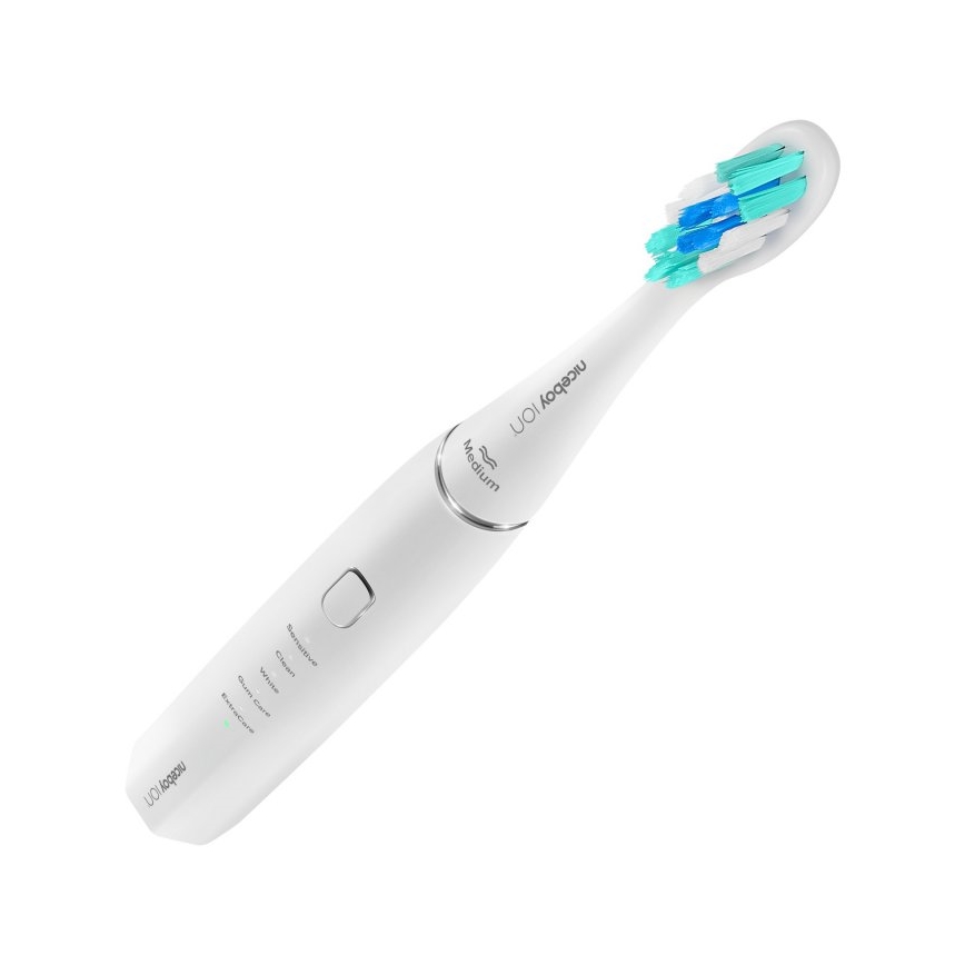 Niceboy ION Sonic - Ηχητική οδοντόβουρτσα 800 mAh IPX7 λευκό