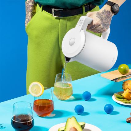 Niceboy ION ThermoKettle TK5 - Βραστήρας με θερμοστάτη 1,7 l 2200W/230V λευκό