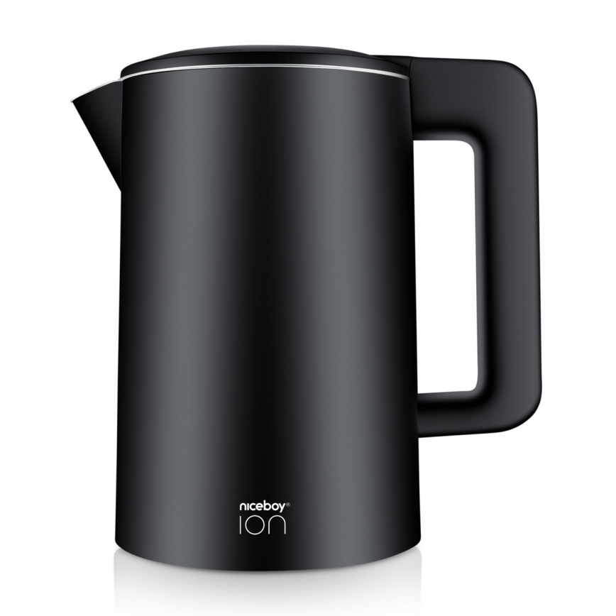Niceboy ION ThermoKettle TK5 - Βραστήρας με θερμοστάτη 1,7 l 2200W/230V μαύρο