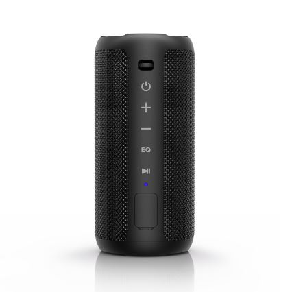 Niceboy Orion - LED Ασύρματο ηχείο με μικρόφωνο 24W/2200 mAh IPX7 μαύρο