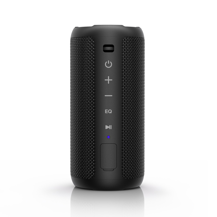 Niceboy Orion - LED Ασύρματο ηχείο με μικρόφωνο 24W/2200 mAh IPX7 μαύρο