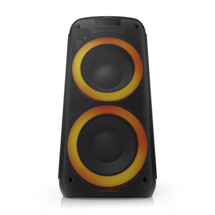 Niceboy PARTY Boss 2 - LED Ασύρματο ηχείο με μικρόφωνο και power bank λειτουργία 200W/4500 mAh + τηλεχειριστήριο