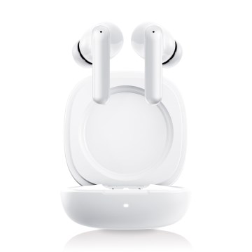 Niceboy Pins 4 PRO - Ασύρματα ακουστικά με ANC 380 mAh + 2x 35 mAh IP54 λευκό