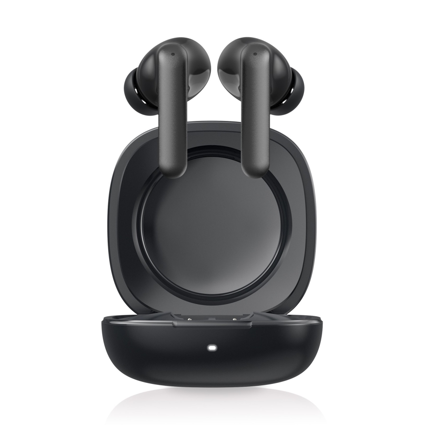 Niceboy Pins 4 PRO - Ασύρματα ακουστικά με ANC 380 mAh + 2x 35 mAh IP54 μαύρο