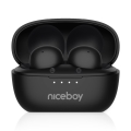 Niceboy Podsie 4 POP - Ασύρματα ακουστικά 400 mAh + 2x 40 mAh IPX4 μαύρο