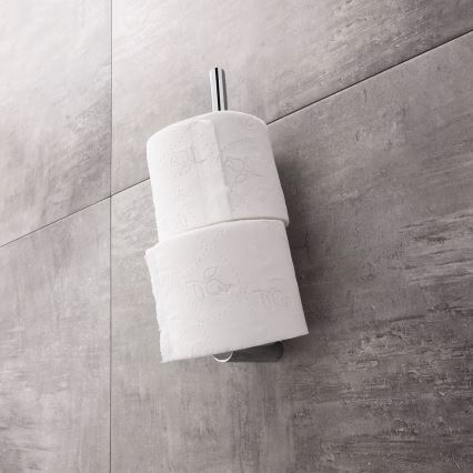 NIMCO BR 11055S-26 - Χαρτοθήκη BORMO γυαλιστερό χρώμιο