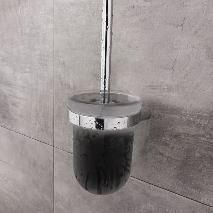 NIMCO BR 11094WN-26 - Πιγκάλ μπάνιου BORMO ματ Γυαλί/γυαλιστερό χρώμιο