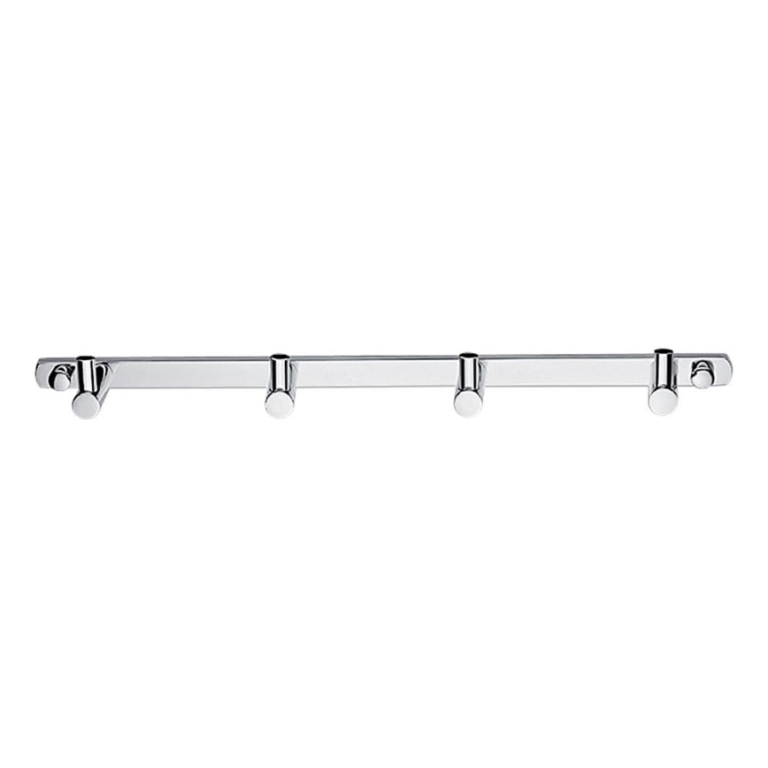 NIMCO BR 11104-26 - Επιτοίχια πετσετοθήκη BORMO 30 cm γυαλιστερό χρώμιο