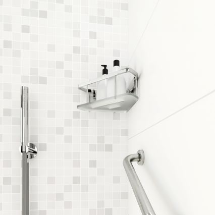 NIMCO Ki 14008-B-26 - Σπογγοθήκη Επιτοίχια KIBO γυαλιστερό χρώμιο