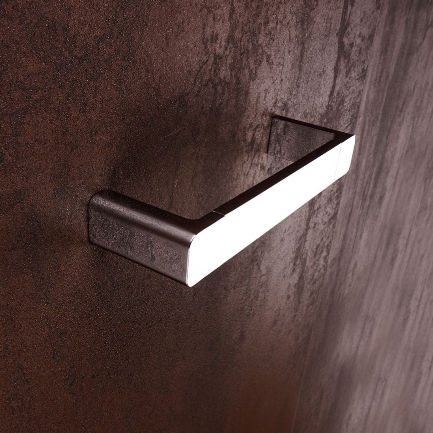 NIMCO MA 29046-26 - Επιτοίχια πετσετοθήκη MAYA 46 cm γυαλιστερό χρώμιο