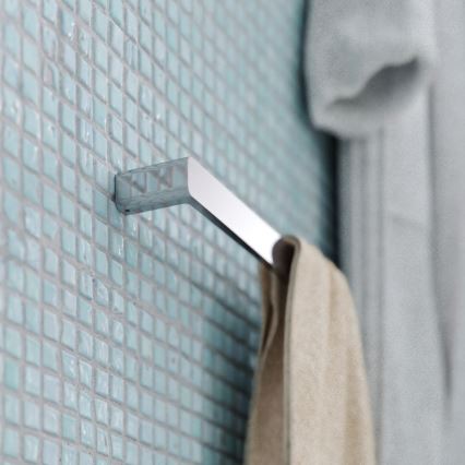 NIMCO MA 29046-26 - Επιτοίχια πετσετοθήκη MAYA 46 cm γυαλιστερό χρώμιο