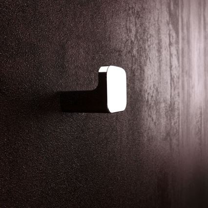 NIMCO MA set-31K-26 - Επιτοίχιος διανομέας σαπουνιού, βάση οδοντόβουρτσας και γάντζος τοίχου MAYA 320 mm λευκό/γυαλιστερό χρώμιο