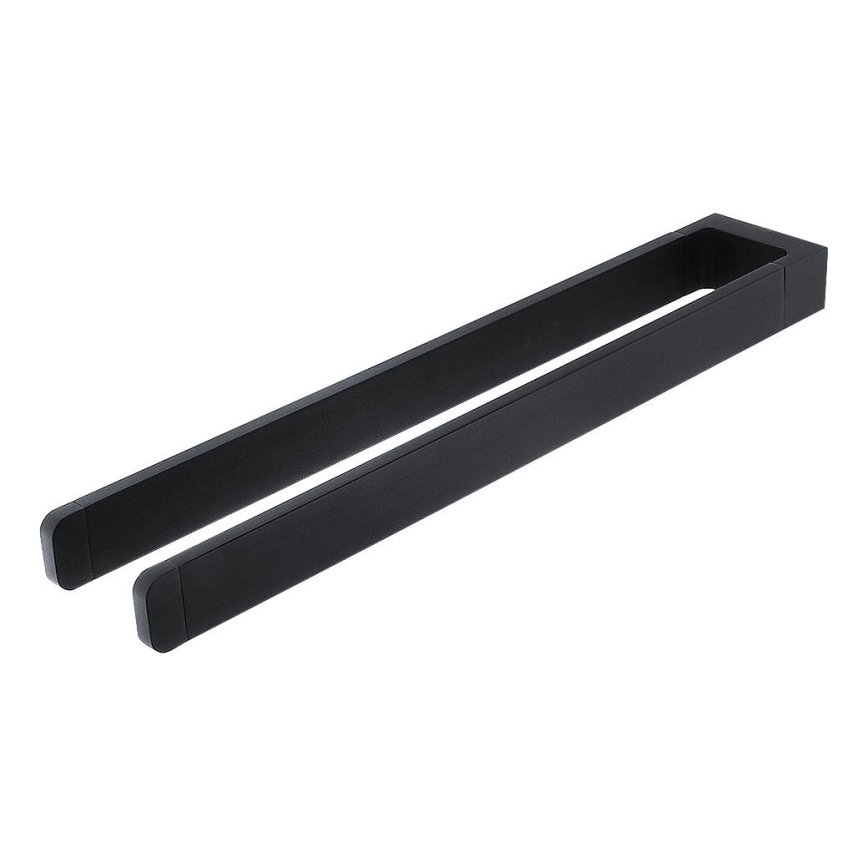 NIMCO MAC 29098-90 - Επιτοίχια πετσετοθήκη MAYA 37 cm ματ μαύρο