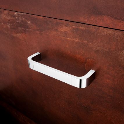 NIMCO NK 30035-26 - Επιτοίχια πετσετοθήκη NIKAU 39 cm γυαλιστερό χρώμιο