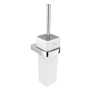 NIMCO NK 30094K-26 - Πιγκάλ μπάνιου NIKAU λευκό/γυαλιστερό χρώμιο