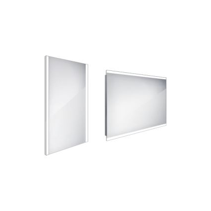 NIMCO ZP 11000 - Καθρέφτης Μπάνιου με οπίσθιο φωτισμό LED LED/18W/230V 6500K 60x40 cm IP44