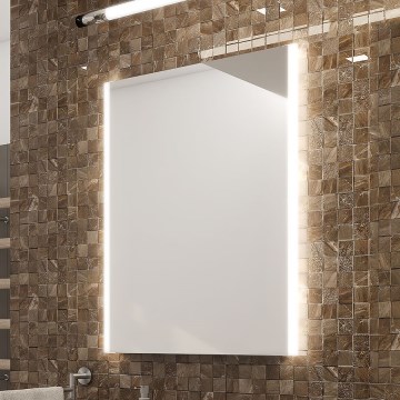 NIMCO ZP 11001 - Καθρέφτης Μπάνιου με οπίσθιο φωτισμό LED LED/21W/230V 6500K 70x50 cm IP44