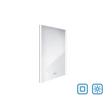 NIMCO ZP 11001VX - Kαθρέφτης μπάνιου με οπίσθιο φωτισμό dimming LED LED/21W/230V 3000-6500K 70x50 cm IP44