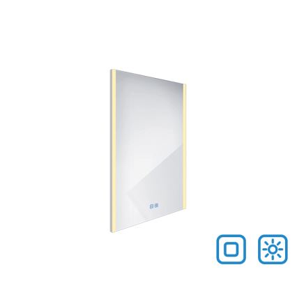 NIMCO ZP 11001VX - Kαθρέφτης μπάνιου με οπίσθιο φωτισμό dimming LED LED/21W/230V 3000-6500K 70x50 cm IP44