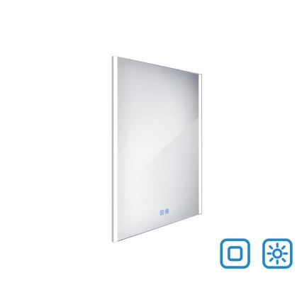 NIMCO ZP 11002VX - Kαθρέφτης μπάνιου με οπίσθιο φωτισμό dimming LED LED/24W/230V 3000-6500K 80x60 cm IP44