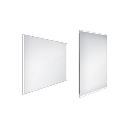 NIMCO ZP 11003 - Καθρέφτης Μπάνιου με οπίσθιο φωτισμό LED LED/21W/230V 6500K 70x80 cm IP44