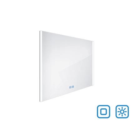 NIMCO ZP 11003V - Kαθρέφτης μπάνιου με οπίσθιο φωτισμό dimming LED LED/21W/230V 3000-6500K 70x80 cm IP44