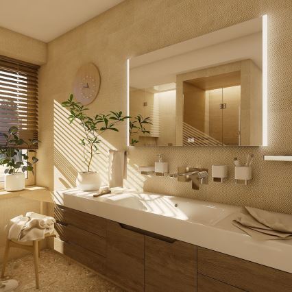 NIMCO ZP 11003VX - Ρυθμιζόμενος καθρέφτης μπάνιου με περιμετρικό LED φωτισμό LED/21W/230V 3000-6500K 70x80 cm IP44