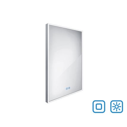NIMCO ZP 13001VX - Kαθρέφτης μπάνιου με οπίσθιο φωτισμό dimming LED LED/35W/230V 3000-6500K 70x50 cm IP44