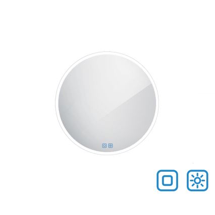 NIMCO ZP 26000RVX - Kαθρέφτης μπάνιου με οπίσθιο φωτισμό dimming LED LED/26W/230V 3000-6500K διάμετρος 60 cm IP44