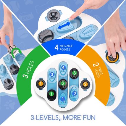 Nobleza - Διαδραστικό παιχνίδι για σκύλους μπλε