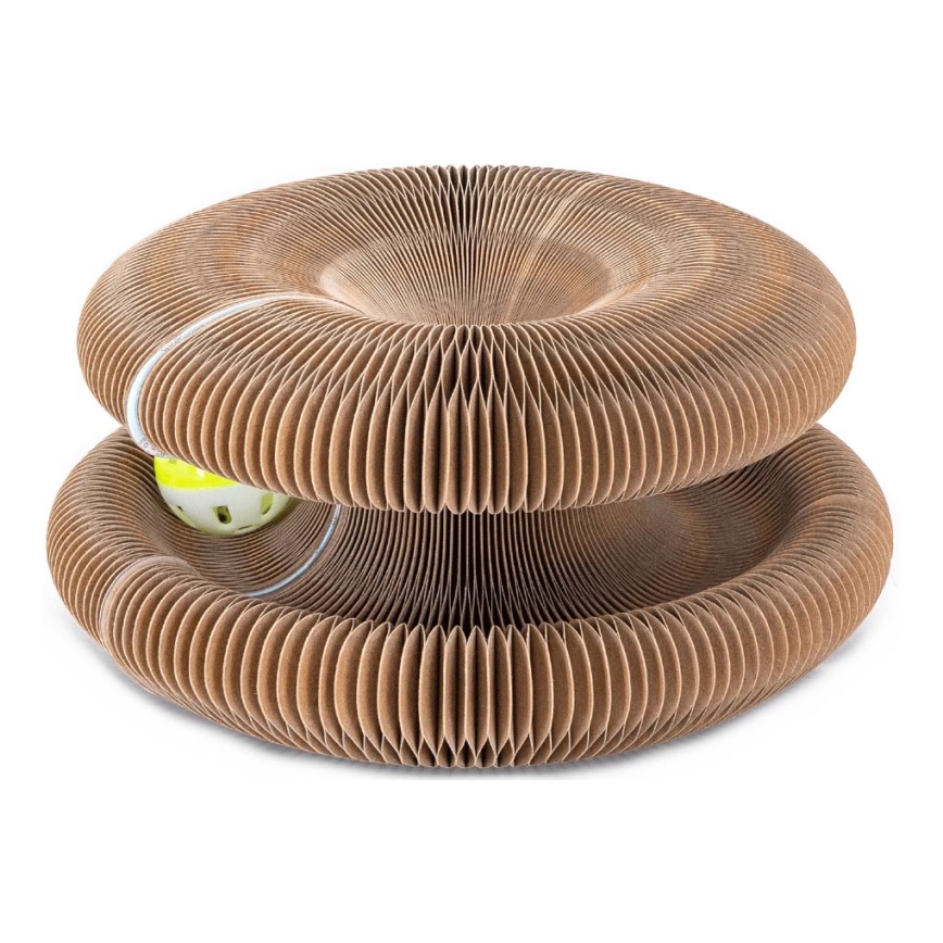 Nobleza - Ξύστρα για γάτες 3 σε 1 καφέ