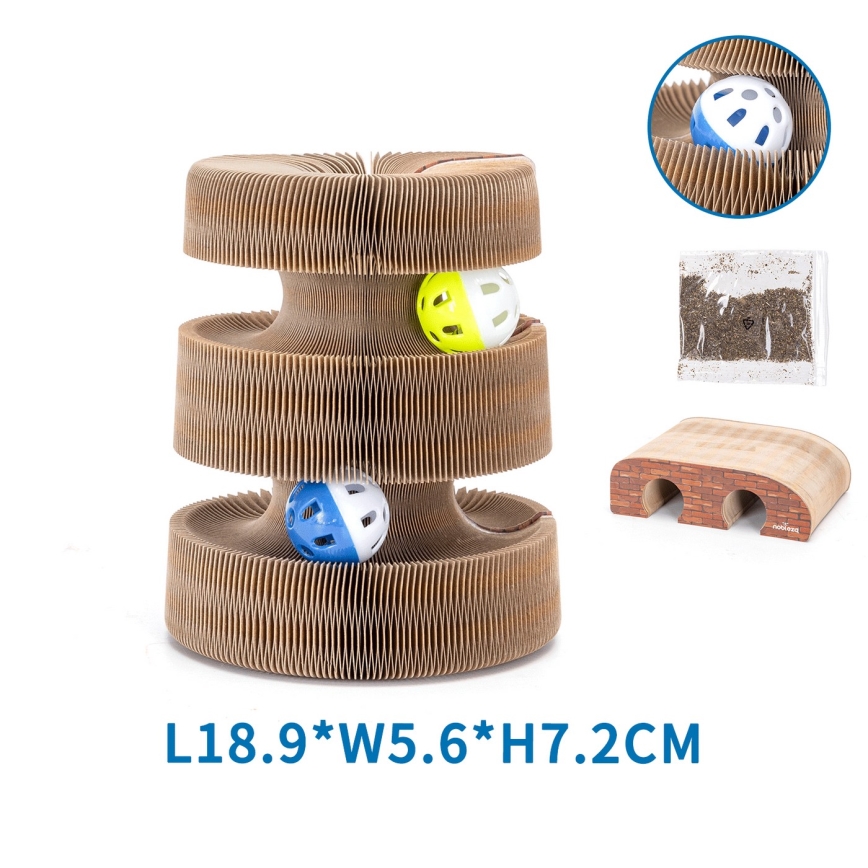 Nobleza - Ονυχοδρόμιο 3σε1 καφέ