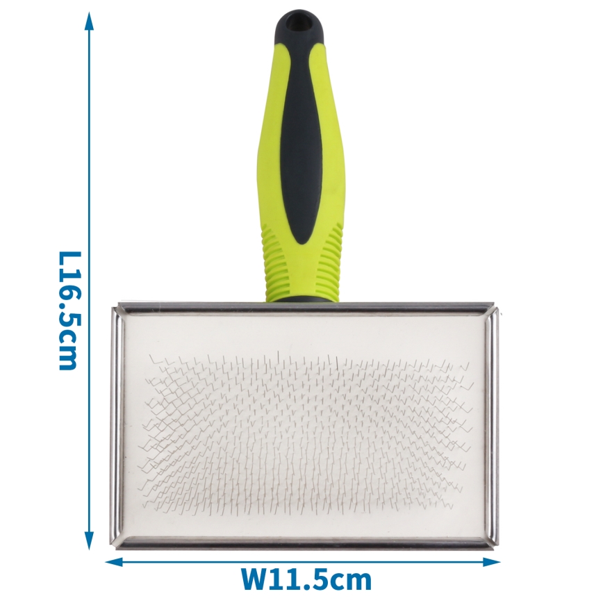 Nobleza - Χτένα για σκύλους πράσινη 11,5 cm