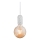 Nordlux - Ανάρτηση φωτιστικού HANG 1xE27/40W/230V λευκό