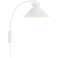Nordlux - Λάμπα τοίχου DIAL 1xE27/40W/230V λευκό