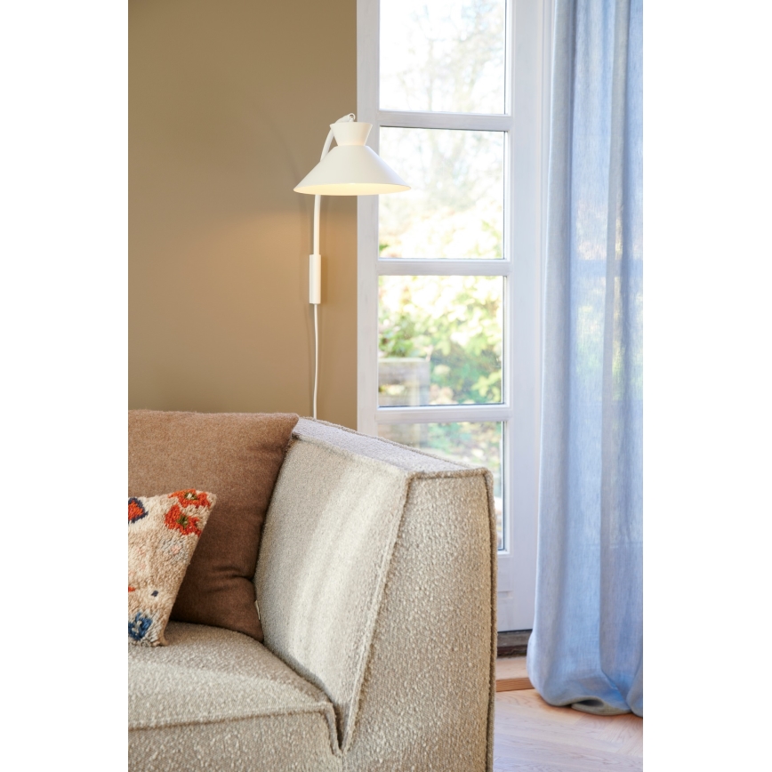 Nordlux - Λάμπα τοίχου DIAL 1xE27/40W/230V λευκό