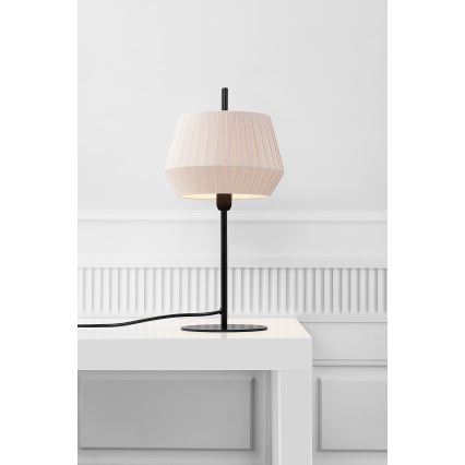 Nordlux - Eπιτραπέζιο φωτιστικό DICTE 1xE14/40W/230V μπεζ/μαύρο