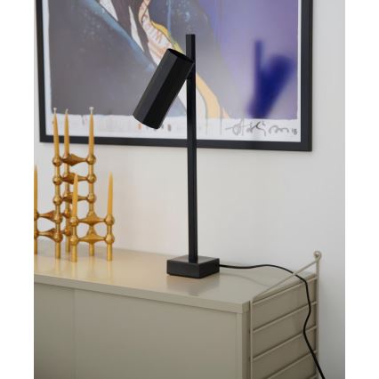 Nordlux - Eπιτραπέζια λάμπα ALANIS 1xGU10/15W/230V μαύρο