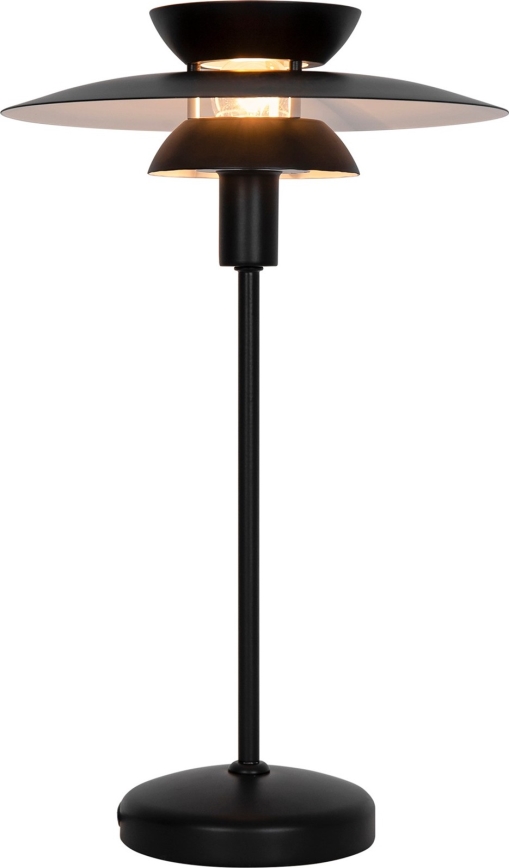 Nordlux - Eπιτραπέζια λάμπα CARMEN 1xE14/25W/230V μαύρο