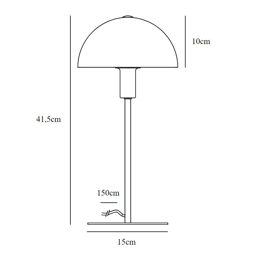Nordlux - Eπιτραπέζια λάμπα ELLEN 1xE14/40W/230V