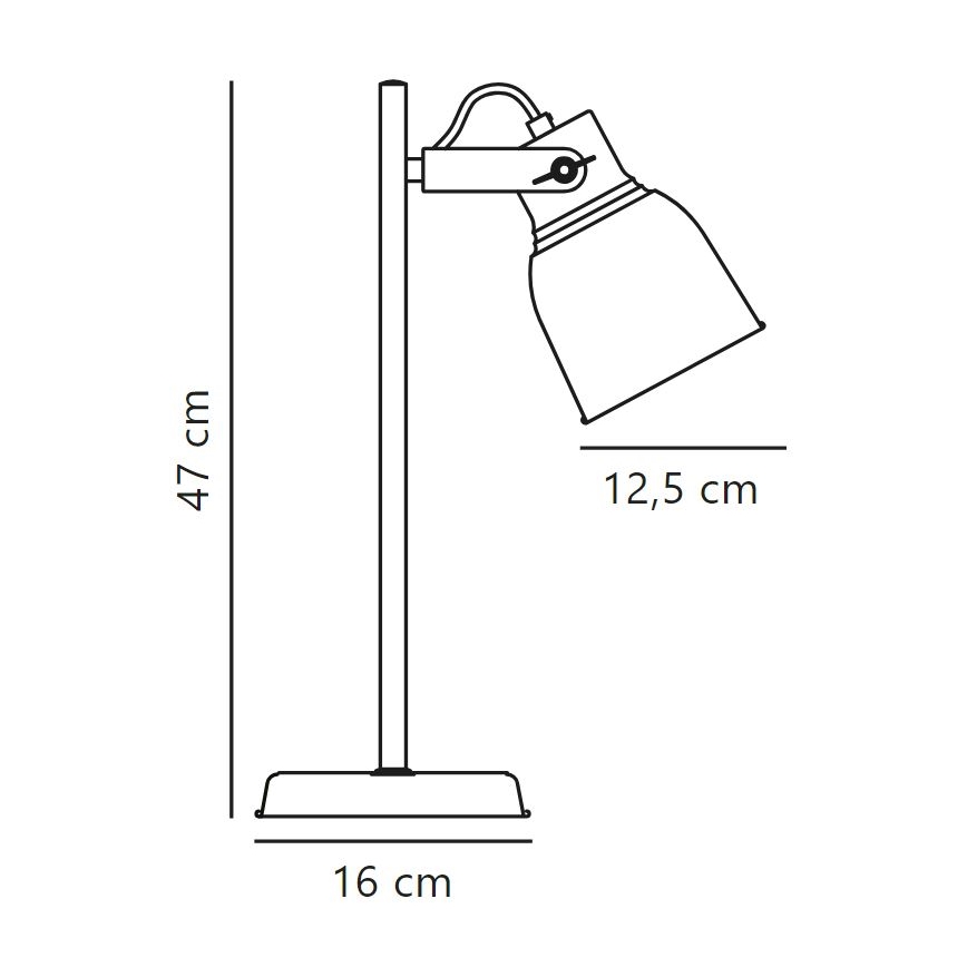 Nordlux - Eπιτραπέζιο φωτιστικό ADRIAN 1xE27/25W/230V